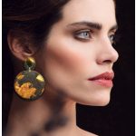 GOLDLEAF dupla, kerek fülbevaló