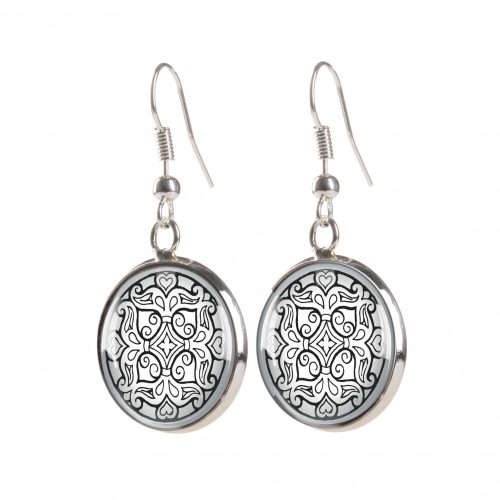 Népvándolás kori népművészeti fülbevaló