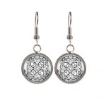 Népvándolás kori népművészeti fülbevaló