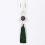 TUFT geodás achát nyaklánc