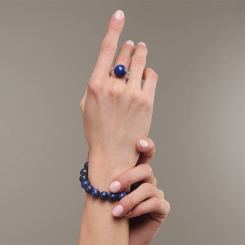 GEODA lapis lazuli gyűrű