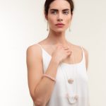 GEM rózsakvarc karkötő