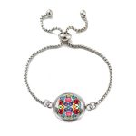 Kalocsai népművészeti karkötő