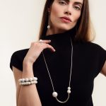 GEM fehér porcelán karkötő